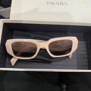 Prada crème sunglasses